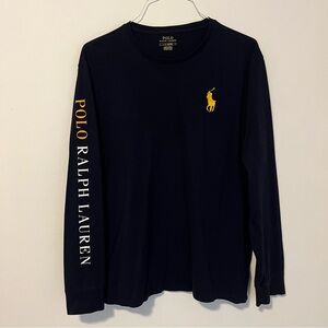 Polo by Ralph Lauren Dark Blue Long Sleeve Tee